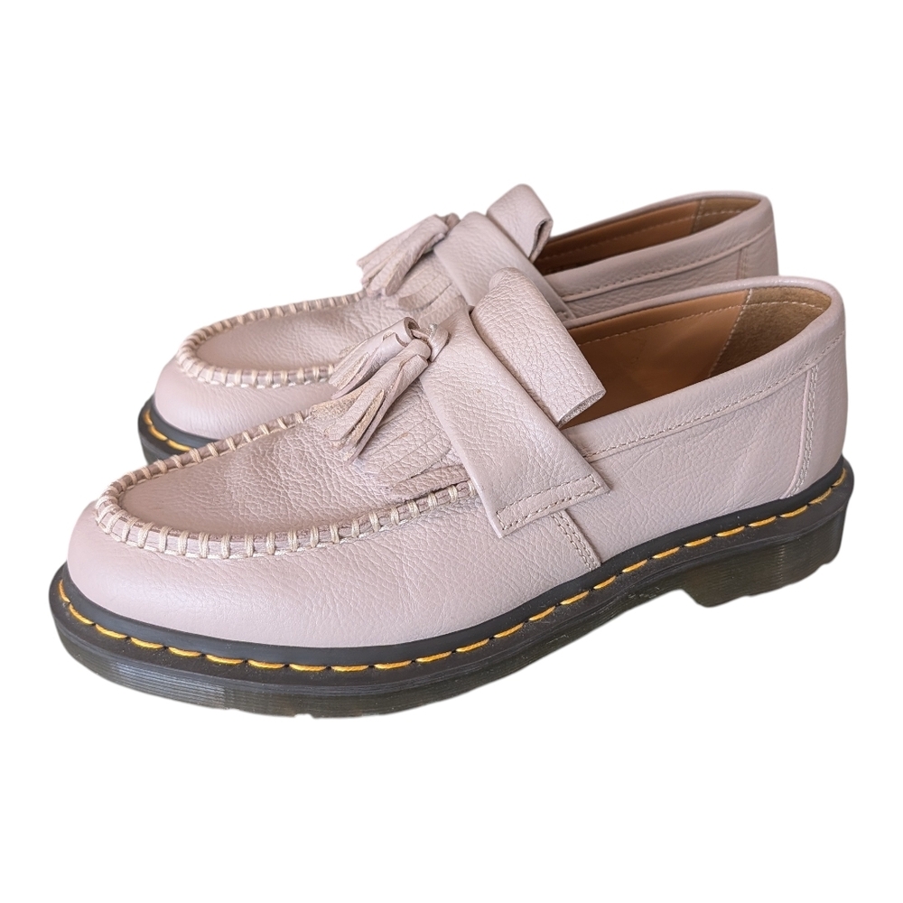 Dr. Martens Pale Pink Tassel Loafers size 11 women 42 EU - Picture 2 of 11